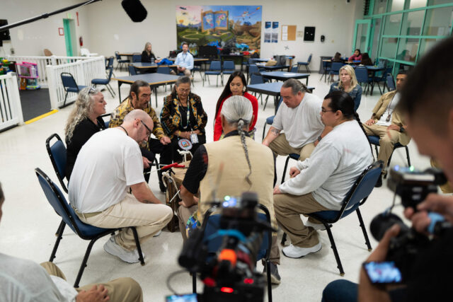 A scene from Reservation Redemption.