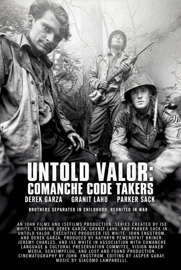 Poster for Untold Valor: Comanche Code Takers.