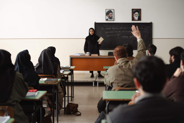A scene from Reading Lolita in Tehran
