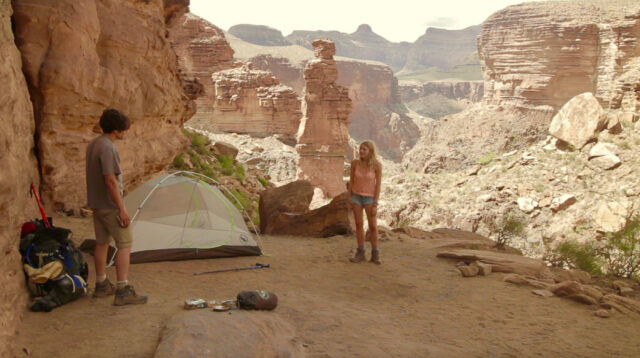 Brit Morgan and John Charles Meyer in Granite Rapids Moon