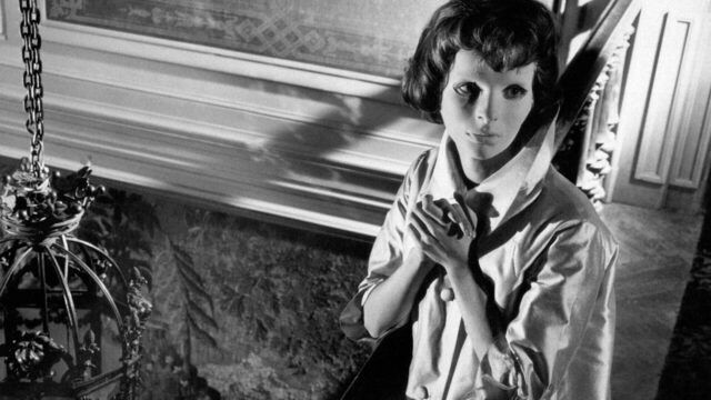 Edith Scob in a scene from Eyes Without a Face.