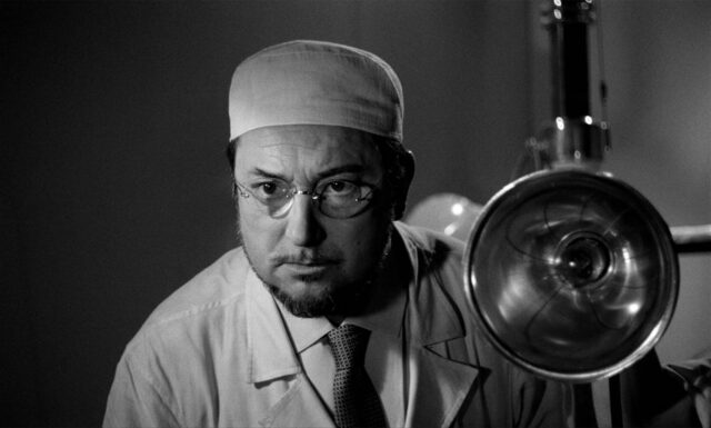 Pierre Brasseur in a scene from Eyes Without a Face.