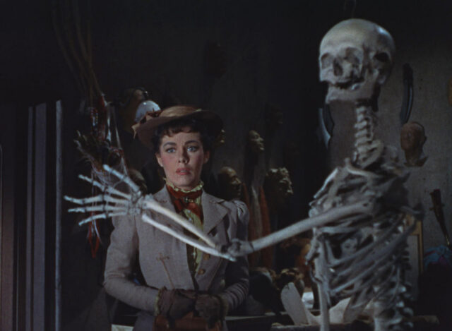 Phyllis Kirk in a scene from House of Wax.