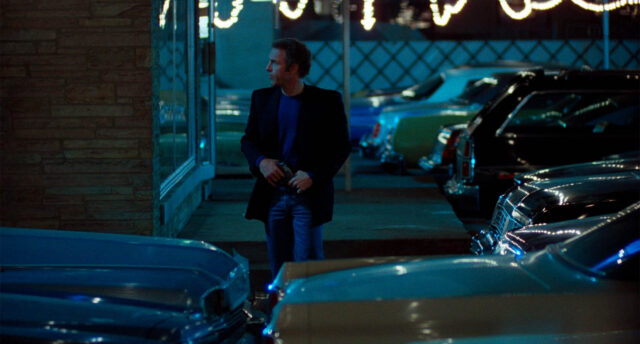 James Caan in a scene from Thief.